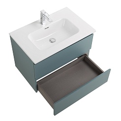 BelBagno Тумба под раковину Kraft 39-70 подвесная Голубой матовый – фотография-7